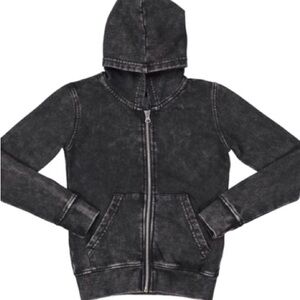 Basiq Apparel Denim Hoodie Sweatshirt